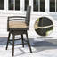 Tabouret de bar rotatif 29,5 po Luyster