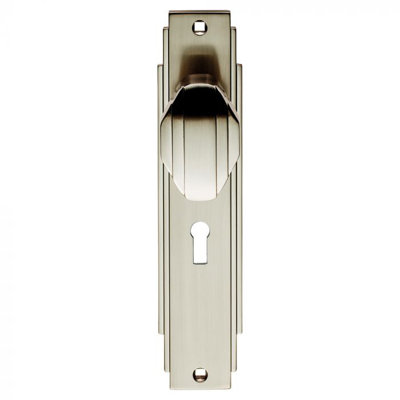 Art Deco Lock Door Handle