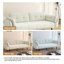 Raducu 190.2Cm Wide Cushioned Convertible Sofa-591619927