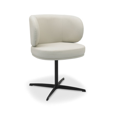 Belita 360° SWIVEL CHAIR - BLACK SAND POWDER COATED LEGS (PAIR)