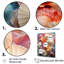 Impression sur toile multicolore «Seashells Coastal Collage I»-839804538-839804541