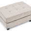 Repose-pieds compact capitonné Malone pour un espace de vie confortable-1542836570