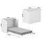 Coffre-lit escamotable en bois avec matelas de 6 po Westfield-303380100-326667693