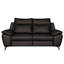 Edema Genuine Leather 2 Seater Reclining Sofa-1167014944-1107151589