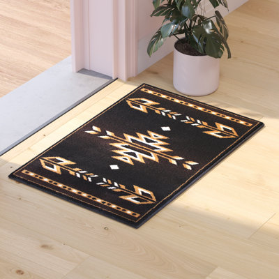 Byong Southwestern Style Area Rug