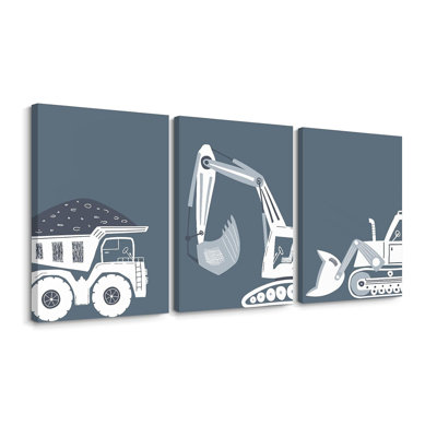 3 Piece Wrapped Canvas Print