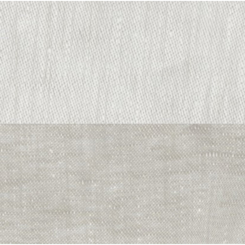 Seychelles Linen Sateen Sheet Set, White/Shore, Twin