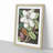 Laurel Magnolia Tree by Mark Catesby - Picture Frame Painting Print-55581687-55581688