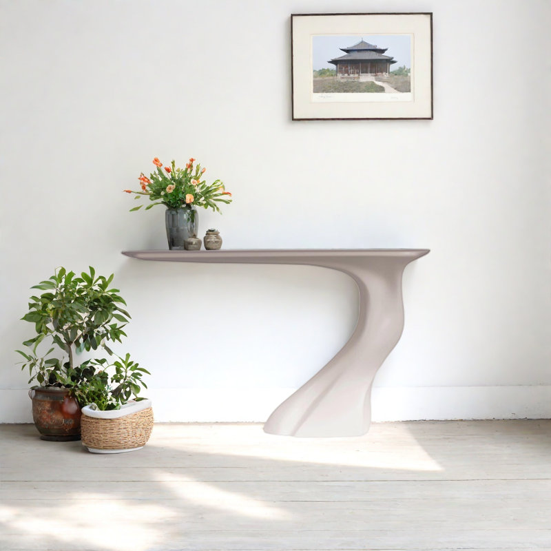 Console Modern Minimalist Art, Blanc