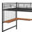 Battista Metal Loft Bed with Desk and Metal Grid-262573582-252788970