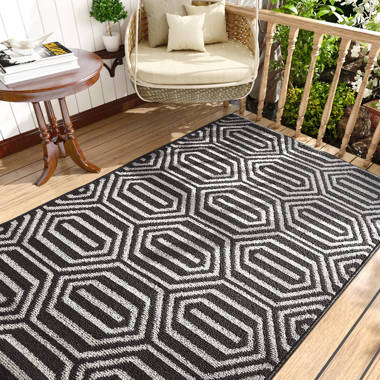 Premsingh Non-Slip Indoor / Outdoor Door Mat Ebern Designs Color: Gray, Mat Size: 24 W x 35 L