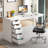 Nagore 47'' Computer Desk With 5 Drawers-720892858