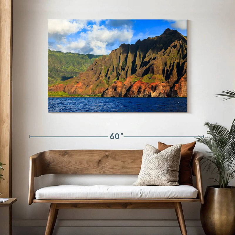 Gillard Na Pali Coast Mountains, H 32 po x l 48 po