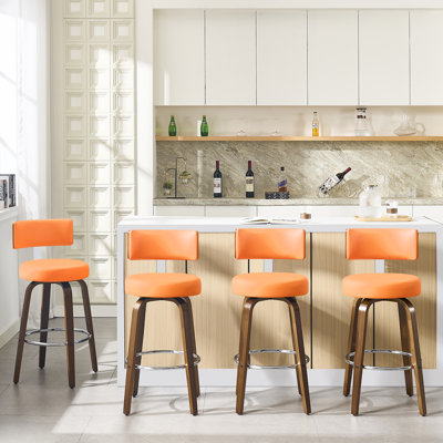 Swivel Upholsered Counter & Bar Stool
