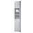 Multi-Functional Corner Cabinet Tall Bathroom Storage Cabinet With Two Doors And Adjustable Shelves