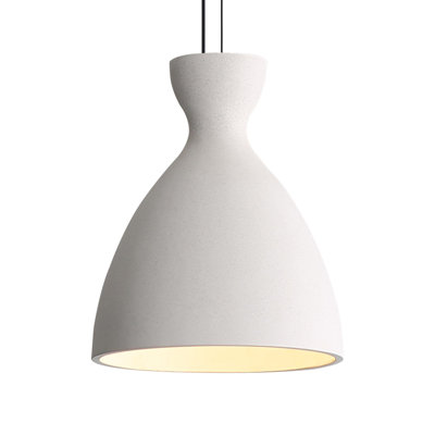 Varley 10" LED Pendant in Sandstone Cement