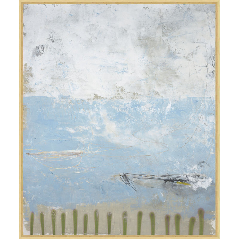 Hazy Pier View 1 Print, 20.25" H x 17.25" W