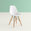 Chaise d'appoint en plastique Wrenshall-740056746