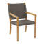 Hudson Teak Patio Dining Armchair-639950080