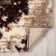 Losana Abstract Area Rug in Brown