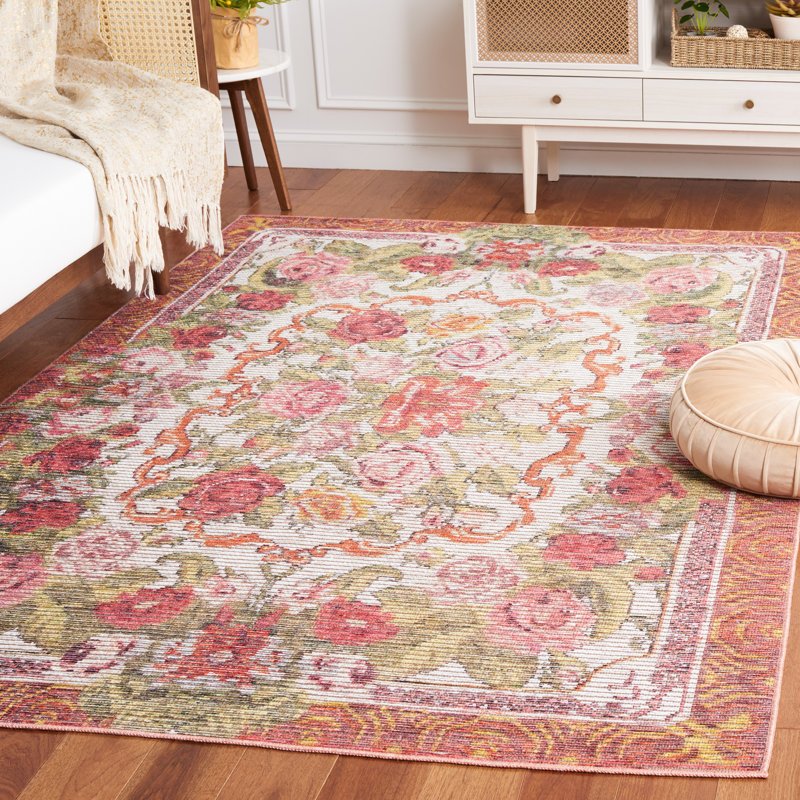 Besarabian Performance Machine Washable Oriental Rug, Rectangle 5'3" x 7'6"