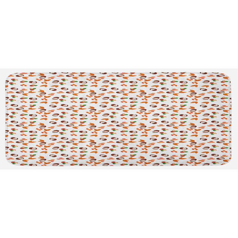 Tapis de cuisine tropical