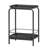 2-Tier Outdoor Table, Small Side End Table with Tray Storage-1645345091
