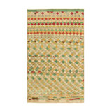 One-of-a-Kind 3’x5’2” Hand Knotted Area Rug