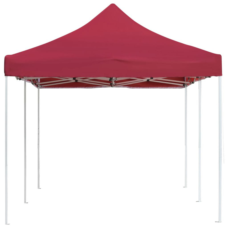 Abital 3m x 6m Metal Party Tent, Red