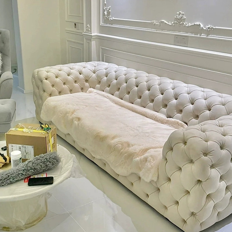 Luxury Lunar Surface Minimal Couch
