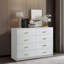 Commode moderne à 8 tiroirs pour la chambre à coucher - Vaste commode de rangement, robuste et sécuritaire-106908620