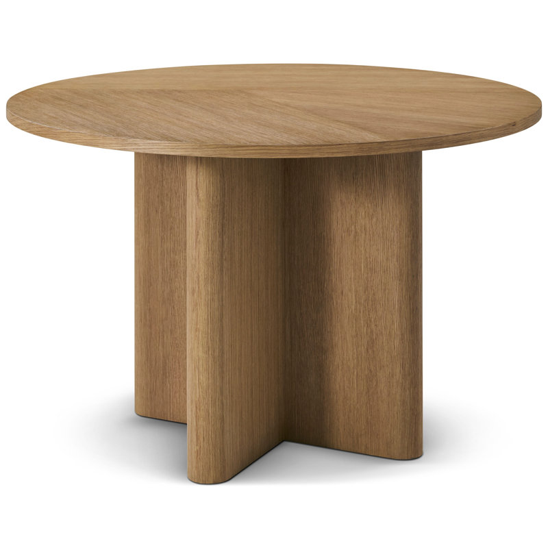 Kyoto Dining Table, Natural, 30" H x 45.28" L x 45.28" W