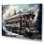 Voyage en train de Noël I - train, art mural