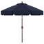 Parasol de marché festonné en oléfine de 2,74 m (9 pi) avec inclinaison et levage à manivelle-1606628163