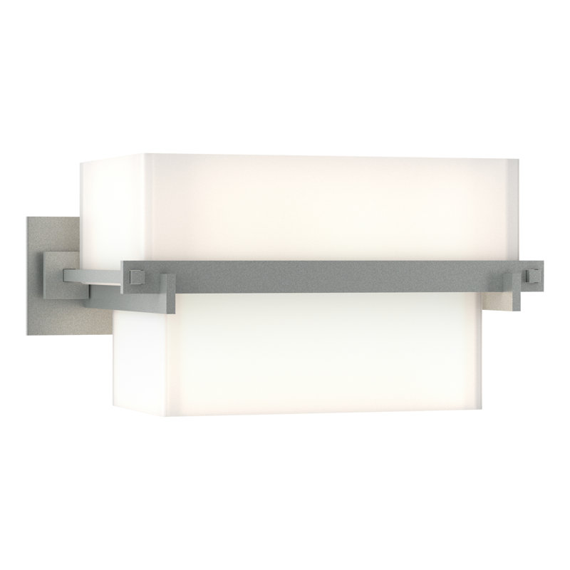 Kakomi 2 Light Flush Mount Scone, Vintage Platinum, Small