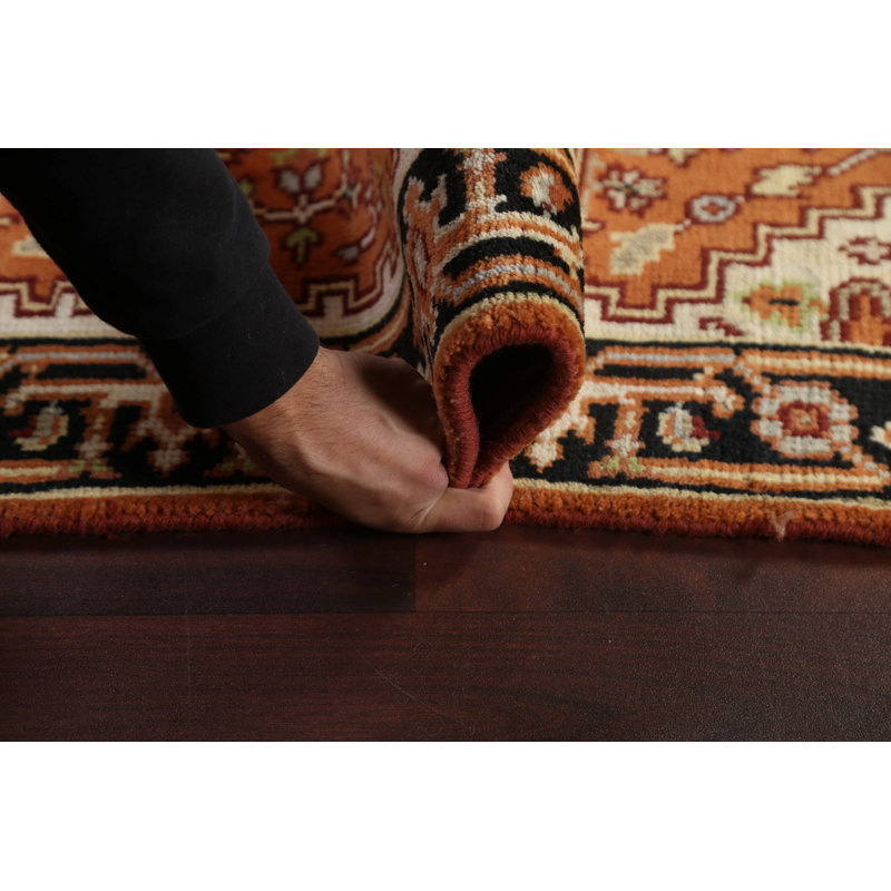 One-of-a-Kind 2' 7''X7' 9'' New Age Runner Wool Area Rug in