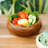 Rainforest Bowls Teak Serving Bowl