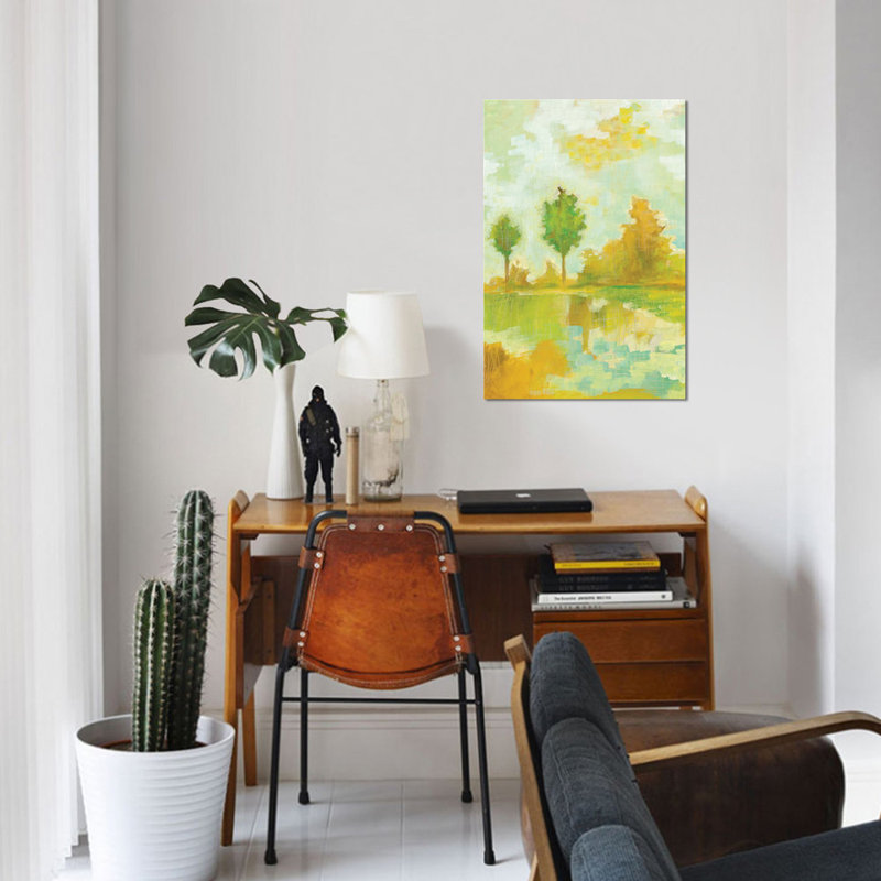 « golden hour ii », reproduction d’art sur toile, H 26 po x l 18 po x P 1,5 po, Toile tendue, Pas de tapis