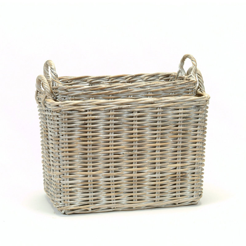 Ensemble de 2 paniers en rotin