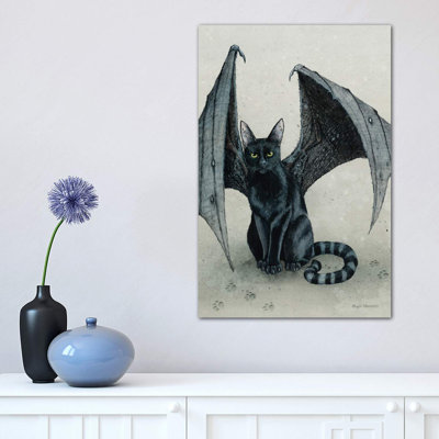 The City Battycat by Maggie Vandewalle - Wrapped Canvas Painting