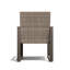 Chaises de patio avec accoudoirs