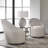 Modern Style Swivel Accent Chair & Barrel Chair-1825632734