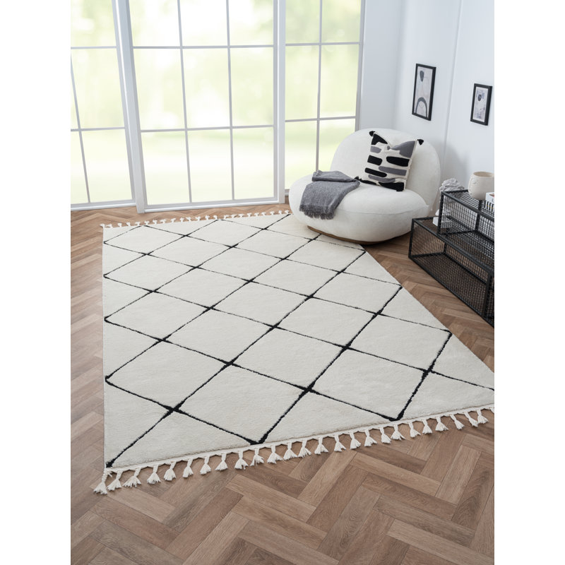 Illumina Tapis white Rug, Rectangle 200 x 290cm