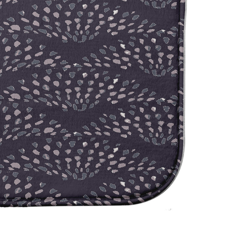 Tapis de bain Glenwood, l 17 po x L 24 po, Mauve