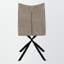 Chaises de salle à manger en métal brun Lena H 36 po x l 18,25 po x P 17,74 po Lena