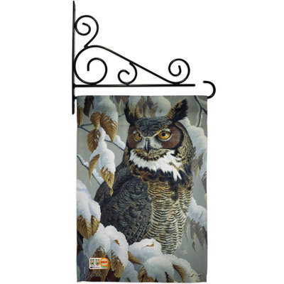 Double Sided 18.5'' H x 13'' W Polyester Animal Flag Set