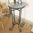 Patio Side Table With Shelf