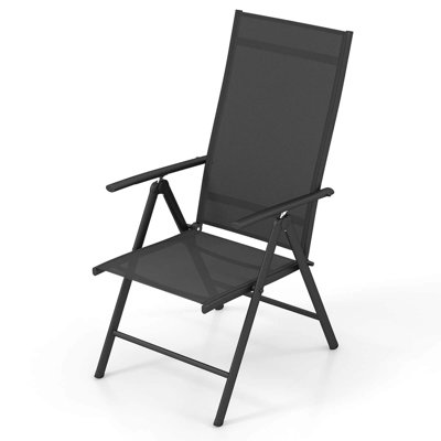 Chaise de salle à manger pliante Arlmont & Co.