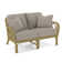 Edgewater 56" Flared Arm Loveseat