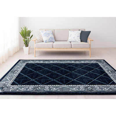 Tapis bleu Godsey